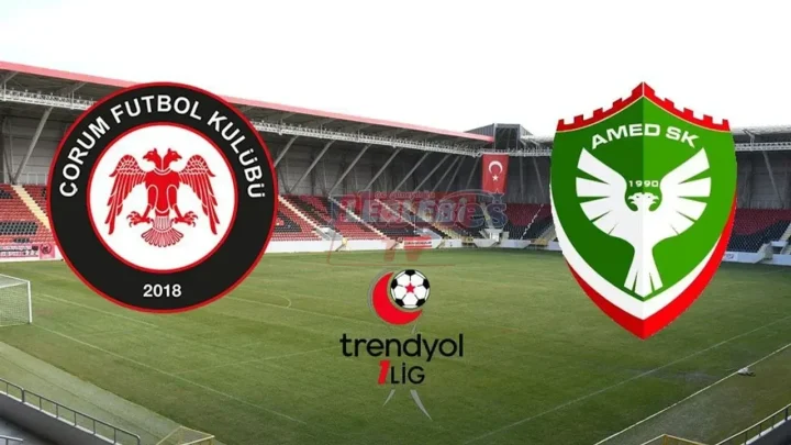 Çorum FK – Amed Sportif Maçı Saat Kaçta? Hangi Kanalda?