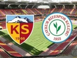 Çaykur Rizespor – Kayserispor Maçı Saat Kaçta? Hangi Kanalda?