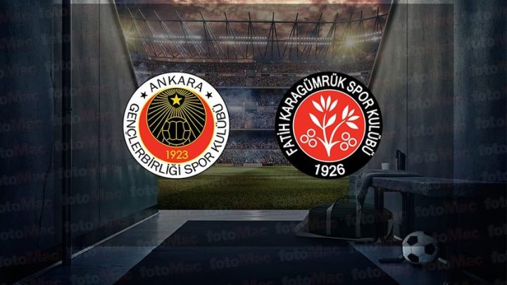 Gençlerbirliği – Fatih Karagümrük Maçı Saat Kaçta? Hangi Kanalda?