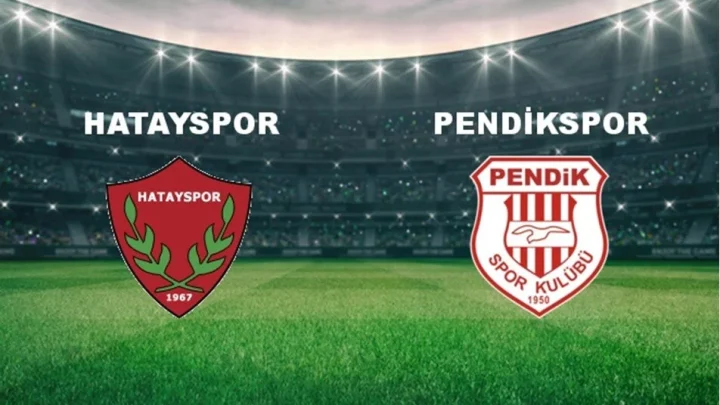 Hatayspor – Pendikspor Maçı Saat Kaçta? Hangi Kanalda?