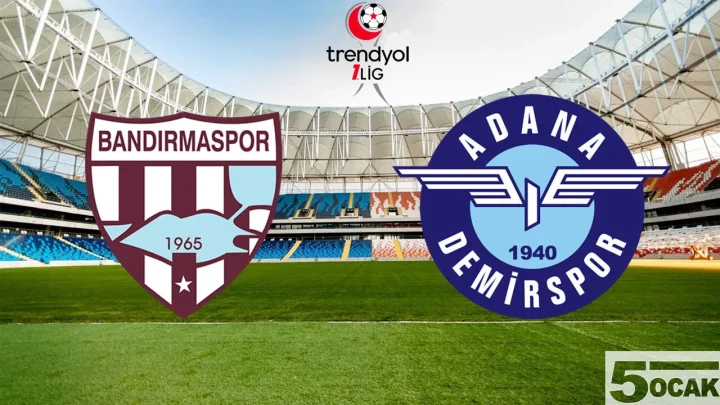 Adana Demirspor – Bandırmaspor Maçı Saat Kaçta? Hangi Kanalda?