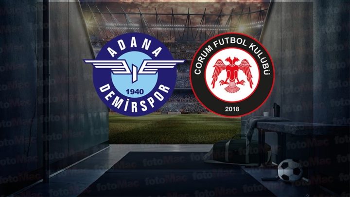 Çorum FK – Adana Demirspor Maçı Saat Kaçta? Hangi Kanalda?