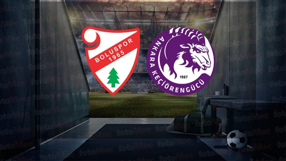 Keçiörengücü – Boluspor Maçı Saat Kaçta? Hangi Kanalda?