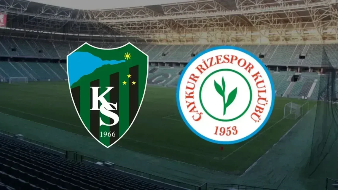 Çaykur Rizespor – Kocaelispor Maçı Saat Kaçta? Hangi Kanalda?