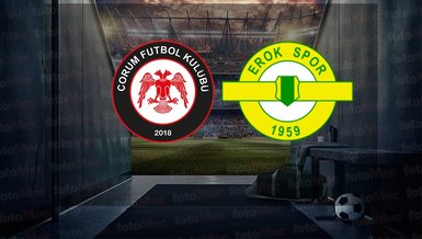Çorum FK – Erokspor Maçı Saat Kaçta? Hangi Kanalda?