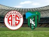 Antalyaspor – Kocaelispor Maçı Saat Kaçta? Hangi Kanalda?