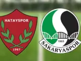 Hatayspor – Sakaryaspor Maçı Saat Kaçta? Hangi Kanalda?